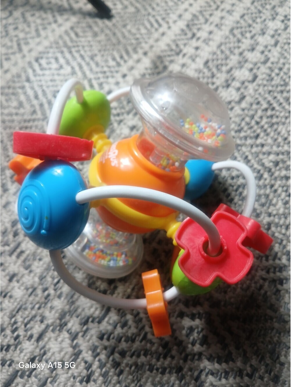 Infantino Plastic Baby Toy Rattle Bead Maze Grasping Colorful Shaker Baby R Us